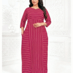 Long Sleeve Nighty - 1614