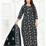 Long Sleeve Nighty Dupatta - 1666