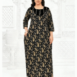 Long Sleeve Nighty - 1673