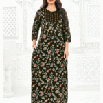 Long Sleeve Nighty - 1677