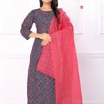 Long Sleeve Nighty Dupatta - 966