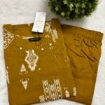 Dhabu Cotton Kurti & Pant - KP04