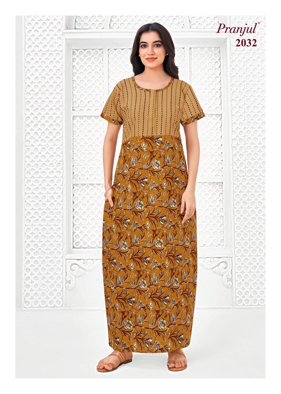 2032 Pranjul Nighty - P2032 - Image 1