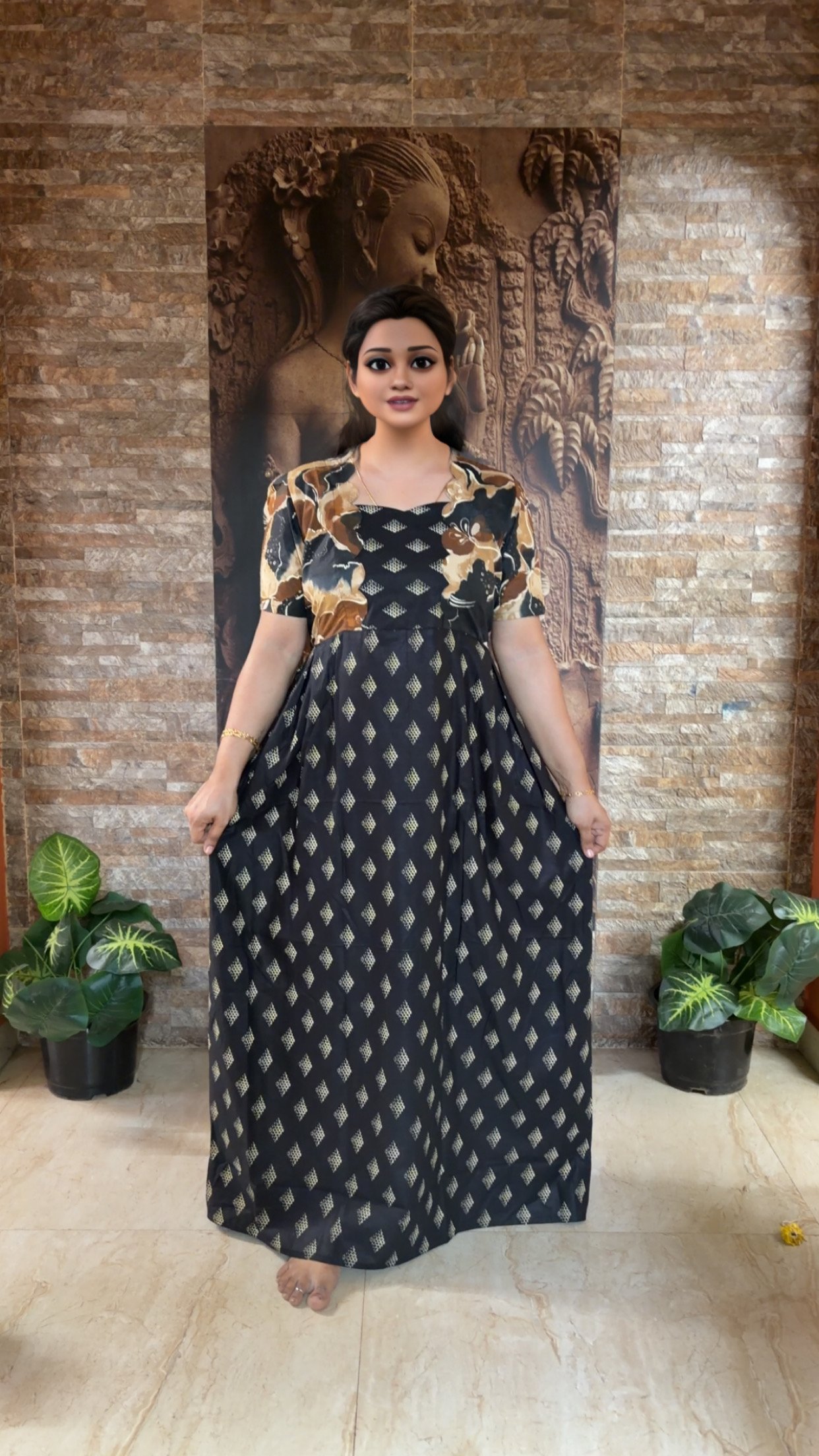 IMG_1150 Scallop Frock Nighty - THFNTY03 - Image 1