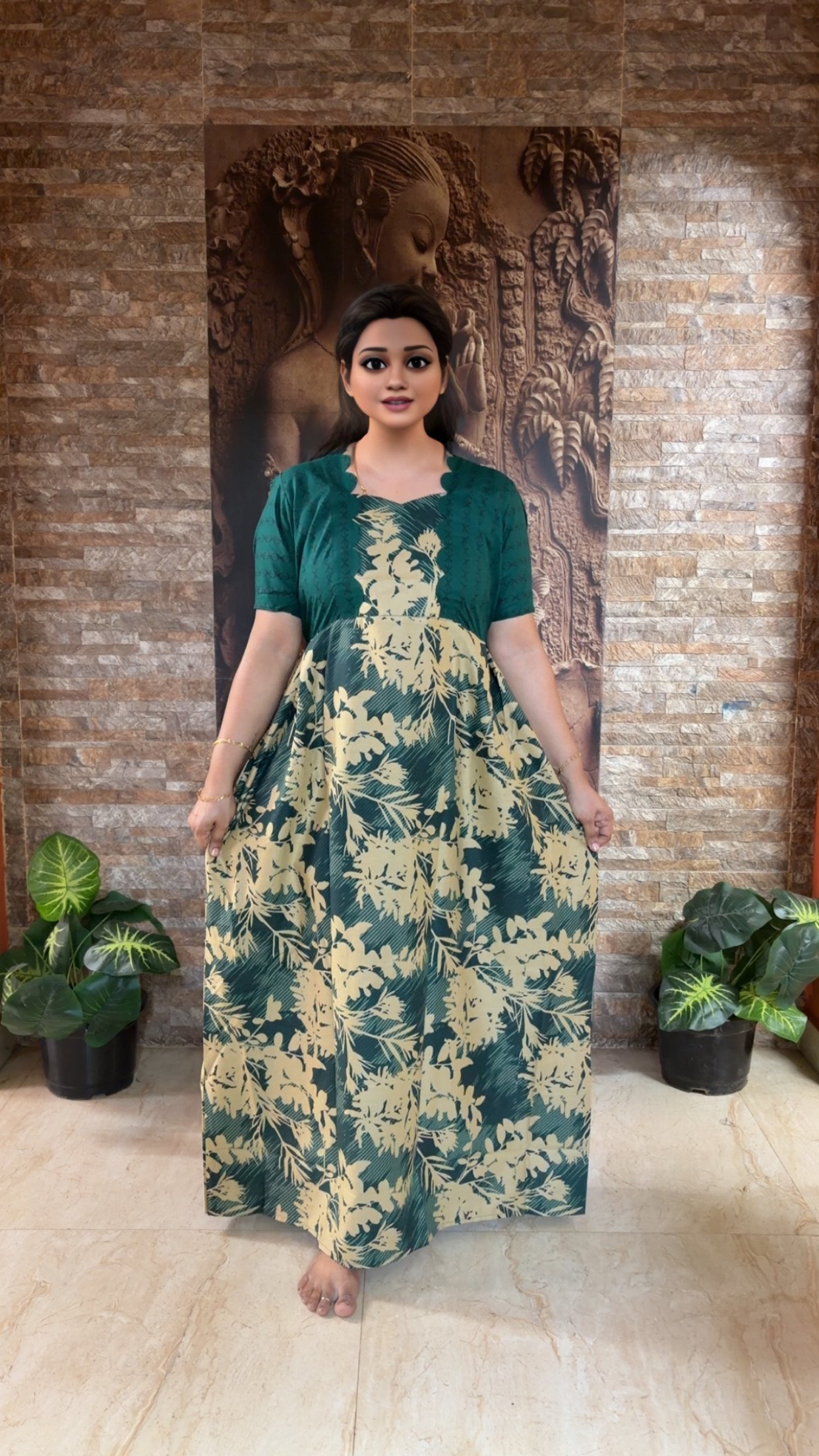 IMG_1162 Scallop Frock Nighty - THFNTY09 - Image 1